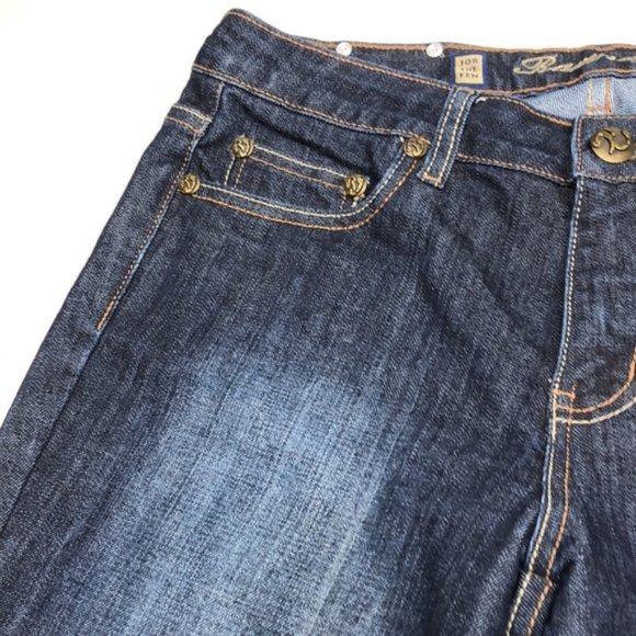 LIKE NEW RAMPAGE DARKWASH BOOTCUT JEANS 7/29x32 🇺🇸 - Picture 6 of 13